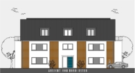 Ansichten Nord Osten - Neubau 3-Zimmer-Wohnung mit Dachterrasse